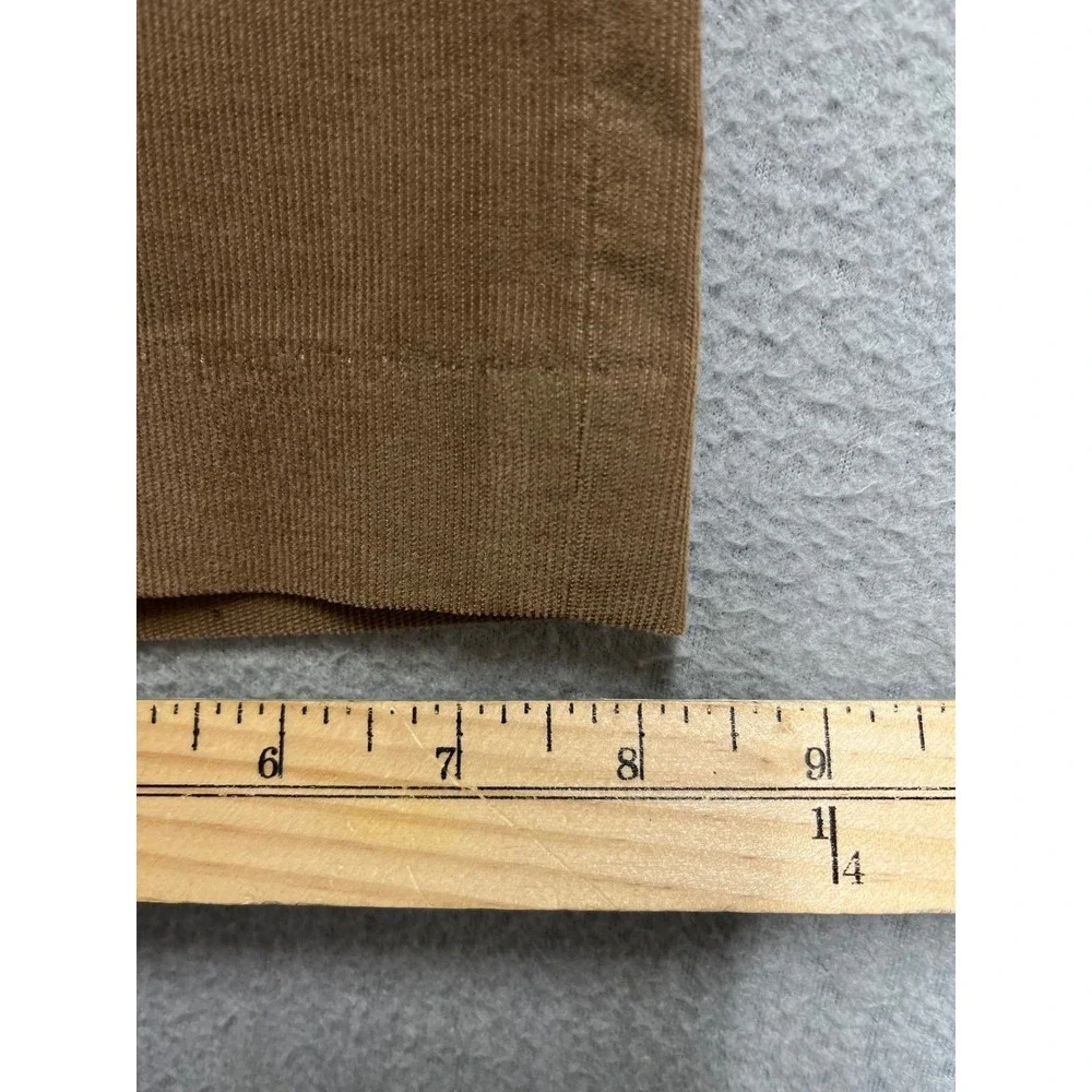 Hugo‎ Boss Crigan1-W-US Mens Camel Brown Stretch Corduroy Regular Fit Pants 36R